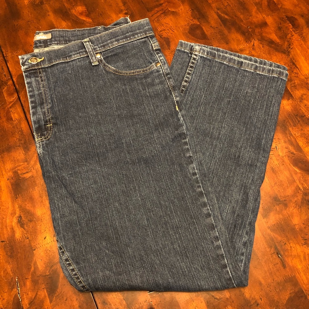 (Hold for Sharon) Dark Blue Cabela’s Jeans 18 shor